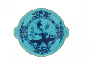Ginori Oriente Italiano Iris Round Cake Plate - 12"